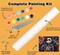Jack Paint by Numbers Kit for Adults – Beginner-Friendly Halloween Canvas Painting, Easy Acrylic Paint by Numbers for Home Décor and Gifts (16 x 12 inches, Nightmare Before Christmas Design)